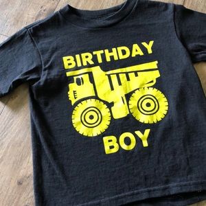 Toddler Dump Truck Birthday Shirt